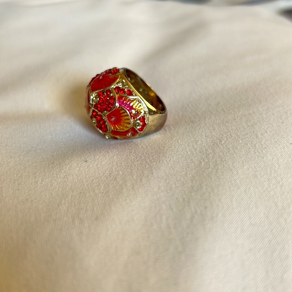“Peacock” Statement Cocktail Ring 💎